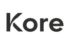 The text 'Kore Wellness' in dark gray lettering on a solid off-white background.