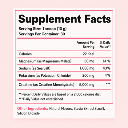 Daily Creatine + Electrolytes For Women